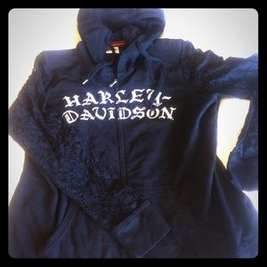Women’s Harley Davidson Zip hoodie
